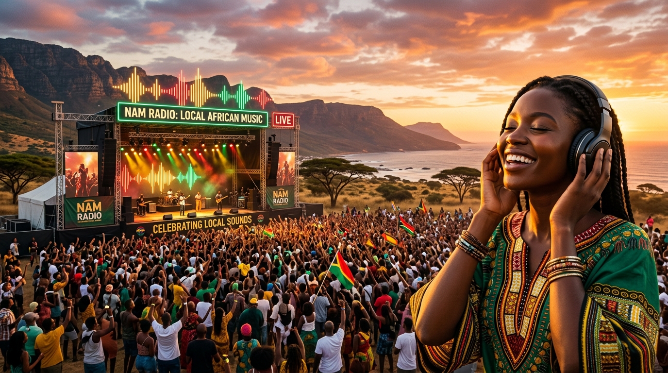 Nam Radio Official Banner - African Music Global Audience